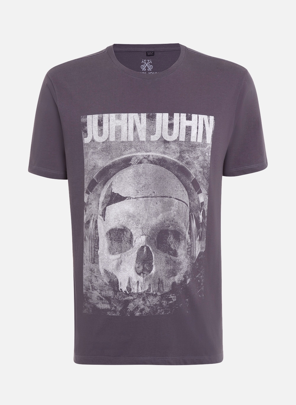 Camiseta John John Masculina Rg Partners Skull Preta 