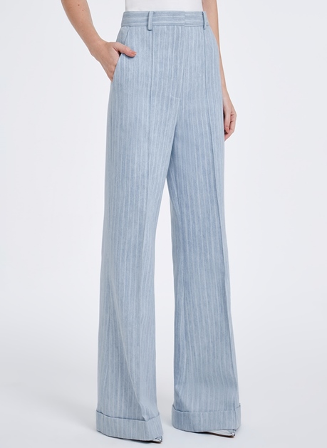 Mayfair Blue Pajama Pants for Women