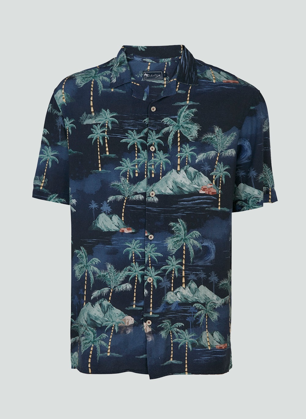 Camisas resort masculina outlet